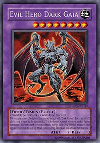 Evil Hero Dark Gaia [GLAS-EN040] Rare | Exor Games Bridgewater