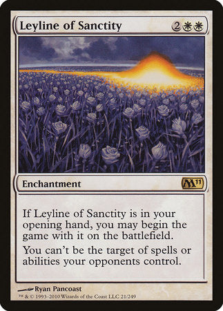 Leyline of Sanctity [Magic 2011] | Exor Games Bridgewater