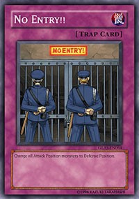 No Entry! [GLAS-EN064] Common | Exor Games Bridgewater