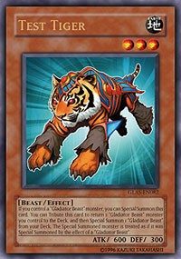 Test Tiger [GLAS-EN082] Ultra Rare | Exor Games Bridgewater