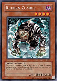 Return Zombie [PP01-EN006] Secret Rare | Exor Games Bridgewater