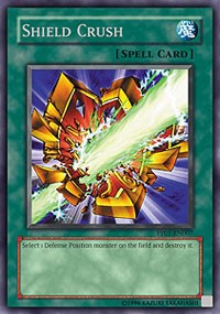 Shield Crush [PP01-EN007] Secret Rare | Exor Games Bridgewater