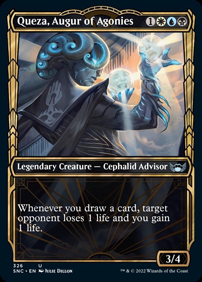 Queza, Augur of Agonies (Showcase Golden Age) [Streets of New Capenna] | Exor Games Bridgewater