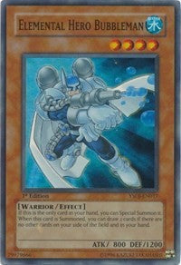 Elemental HERO Bubbleman [YSDJ-EN017] Super Rare | Exor Games Bridgewater