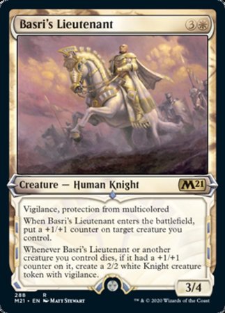 Basri's Lieutenant (Showcase) [Core Set 2021] | Exor Games Bridgewater