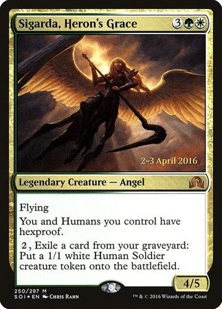 Sigarda, Heron's Grace [Shadows over Innistrad Promos] | Exor Games Bridgewater