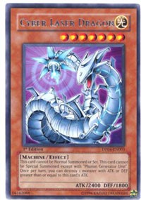 Cyber Laser Dragon [DP04-EN003] Rare | Exor Games Bridgewater