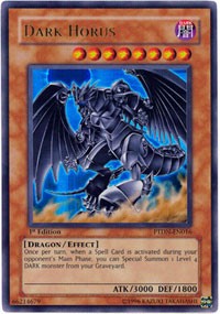 Dark Horus [PTDN-EN016] Ultra Rare | Exor Games Bridgewater