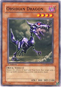 Obsidian Dragon [PTDN-EN023] Common | Exor Games Bridgewater