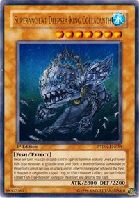 Superancient Deepsea King Coelacanth [PTDN-EN034] Ultra Rare | Exor Games Bridgewater