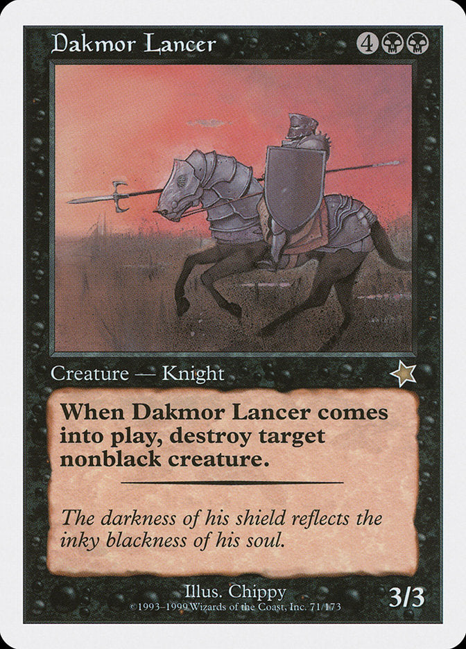 Dakmor Lancer [Starter 1999] | Exor Games Bridgewater