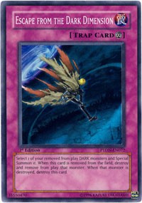 Escape from the Dark Dimension [PTDN-EN072] Super Rare | Exor Games Bridgewater