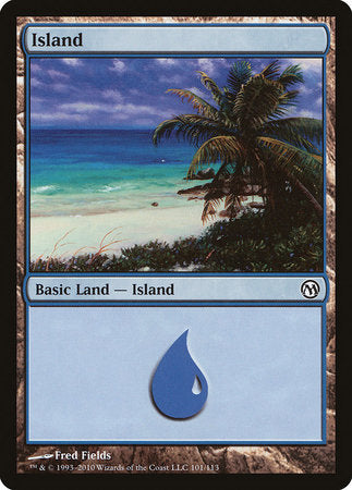 Island (101) [Duels of the Planeswalkers] | Exor Games Bridgewater