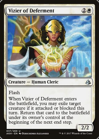 Vizier of Deferment [Amonkhet] | Exor Games Bridgewater