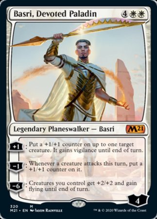 Basri, Devoted Paladin [Core Set 2021] | Exor Games Bridgewater