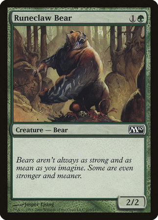 Runeclaw Bear [Magic 2010] | Exor Games Bridgewater