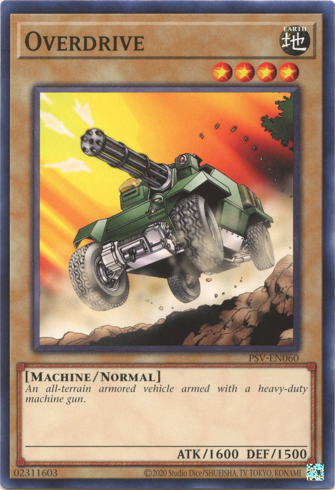 Overdrive (25th Anniversary) [PSV-EN060] Common | Exor Games Bridgewater