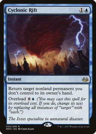 Cyclonic Rift [Modern Masters 2017] | Exor Games Bridgewater