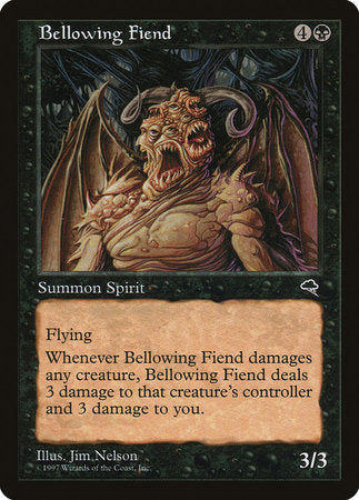 Bellowing Fiend [Tempest] | Exor Games Bridgewater