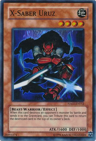 X-Saber Uruz [HA01-EN012] Super Rare | Exor Games Bridgewater