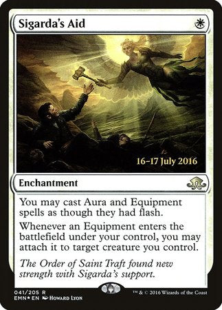 Sigarda's Aid [Eldritch Moon Promos] | Exor Games Bridgewater