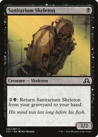 Sanitarium Skeleton [Shadows over Innistrad] | Exor Games Bridgewater