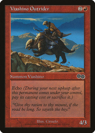 Viashino Outrider [Urza's Saga] | Exor Games Bridgewater