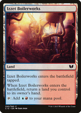 Izzet Boilerworks [Commander 2015] | Exor Games Bridgewater