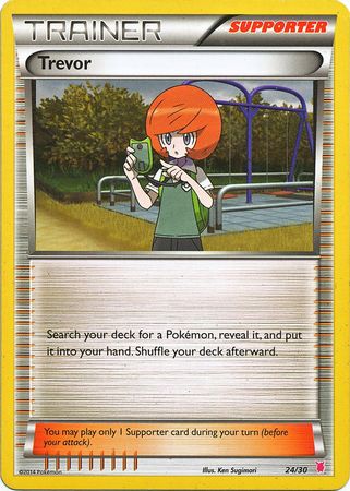 Trevor (24/30) [XY: Trainer Kit 1 - Wigglytuff] | Exor Games Bridgewater