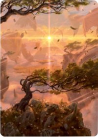 Windswept Heath Art Card [Zendikar Rising Art Series] | Exor Games Bridgewater