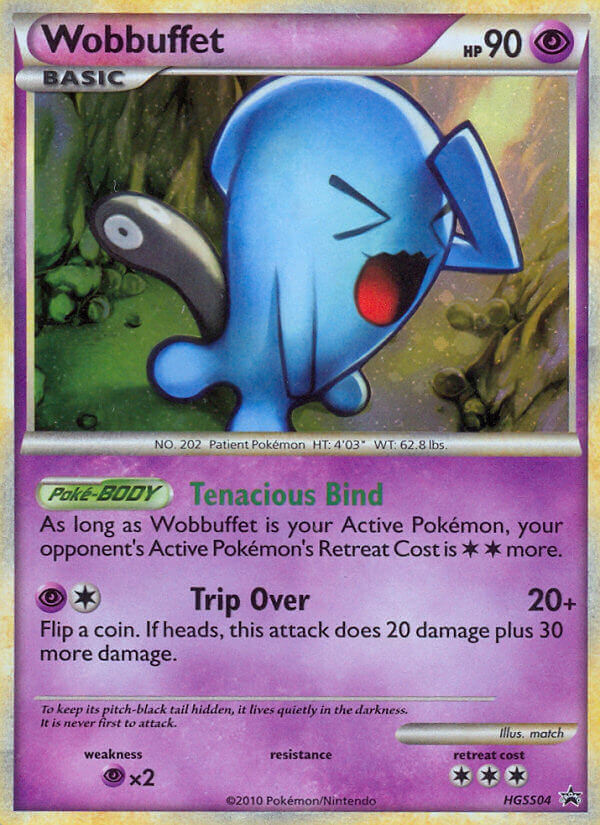 Wobbuffet (HGSS04) [HeartGold & SoulSilver: Black Star Promos] | Exor Games Bridgewater