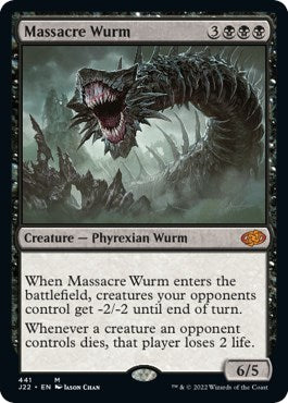 Massacre Wurm [Jumpstart 2022] | Exor Games Bridgewater