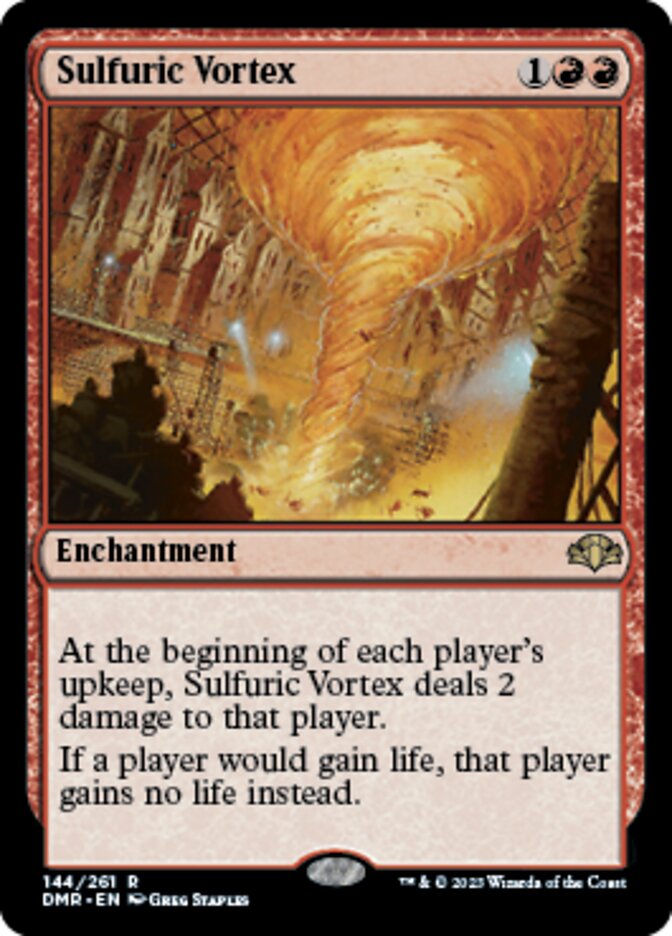 Sulfuric Vortex [Dominaria Remastered] | Exor Games Bridgewater