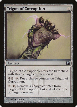 Trigon of Corruption [Scars of Mirrodin] | Exor Games Bridgewater