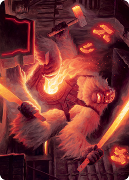 Kami of Industry Art Card [Kamigawa: Neon Dynasty Art Series] | Exor Games Bridgewater