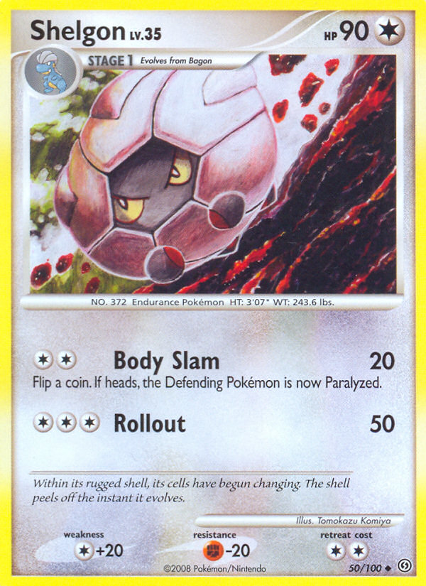 Shelgon (50/100) [Diamond & Pearl: Stormfront] | Exor Games Bridgewater