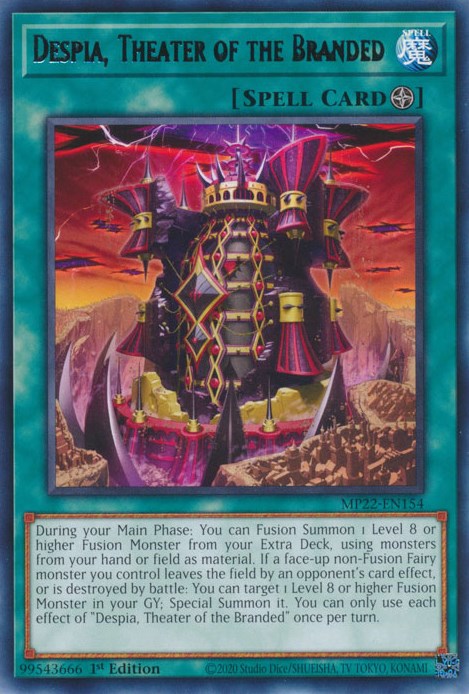 Despia, Theater of the Branded [MP22-EN154] Rare | Exor Games Bridgewater
