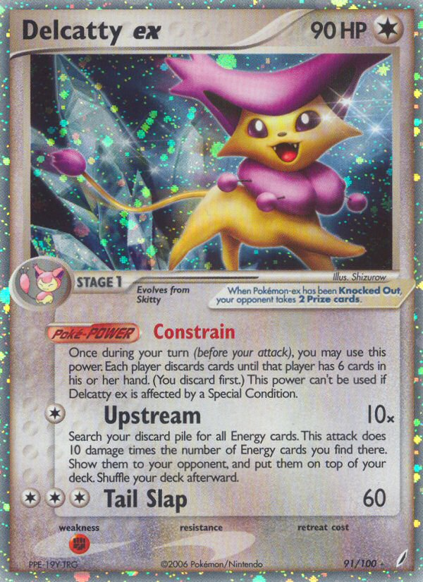 Delcatty ex (91/100) [EX: Crystal Guardians] | Exor Games Bridgewater