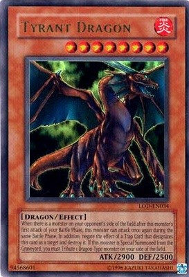 Tyrant Dragon [LOD-EN034] Ultra Rare | Exor Games Bridgewater