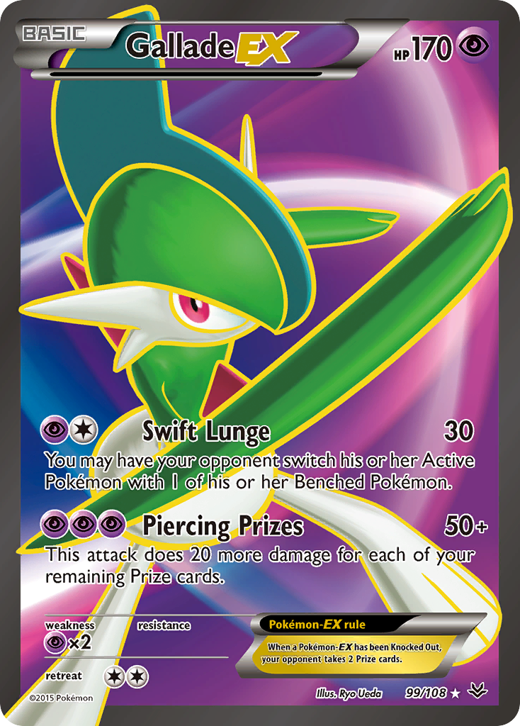 Gallade EX (99/108) [XY: Roaring Skies] | Exor Games Bridgewater