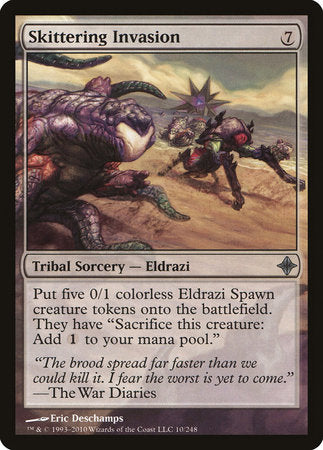 Skittering Invasion [Rise of the Eldrazi] | Exor Games Bridgewater