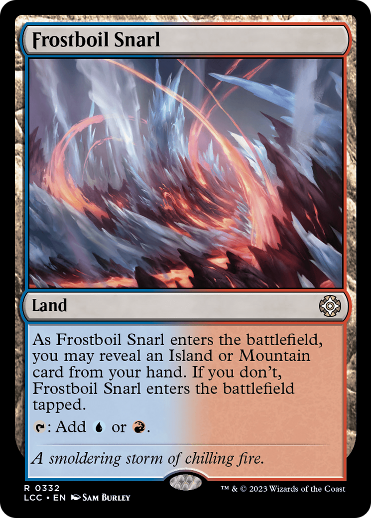 Frostboil Snarl [The Lost Caverns of Ixalan Commander] | Exor Games Bridgewater