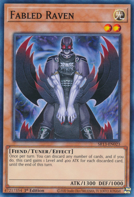 Fabled Raven [SR13-EN023] Common | Exor Games Bridgewater