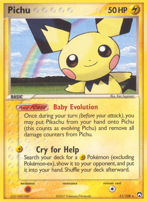 Pichu (21/108) [EX: Power Keepers] | Exor Games Bridgewater