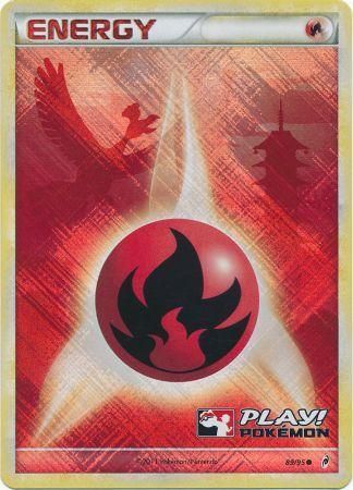 Fire Energy (89/95) (Play Pokemon Promo) [HeartGold & SoulSilver: Call of Legends] | Exor Games Bridgewater