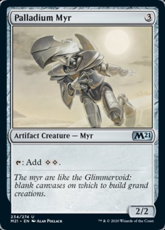 Palladium Myr [Core Set 2021] | Exor Games Bridgewater