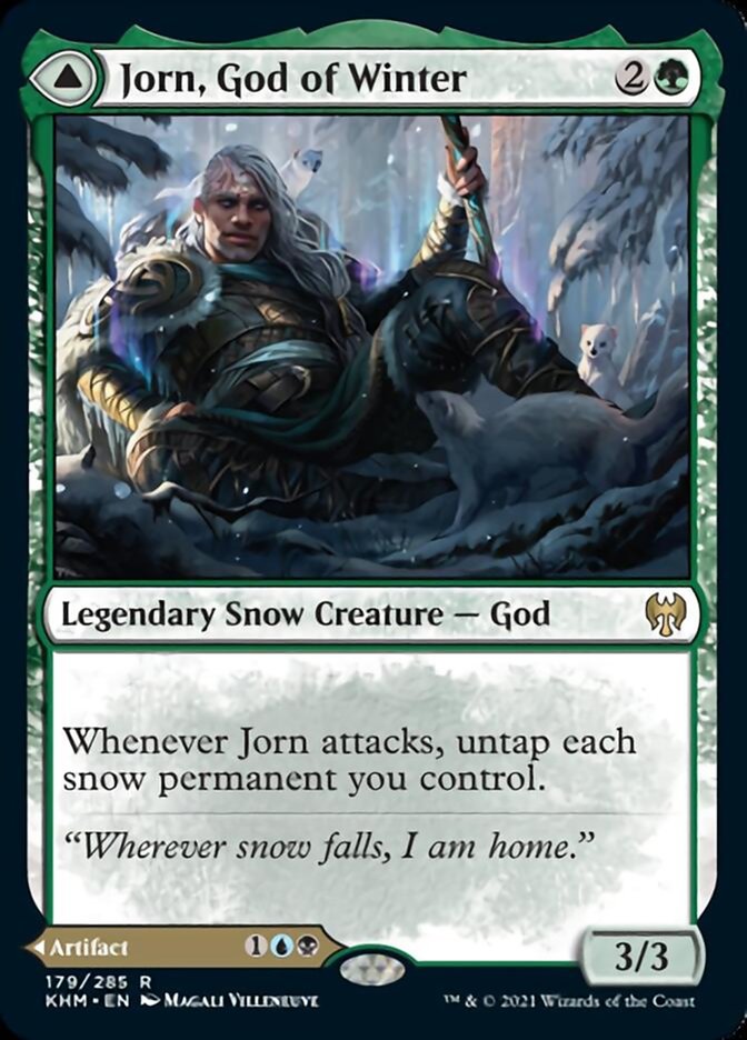 Jorn, God of Winter // Kaldring, the Rimestaff [Kaldheim] | Exor Games Bridgewater