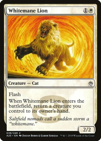 Whitemane Lion [Masters 25] | Exor Games Bridgewater