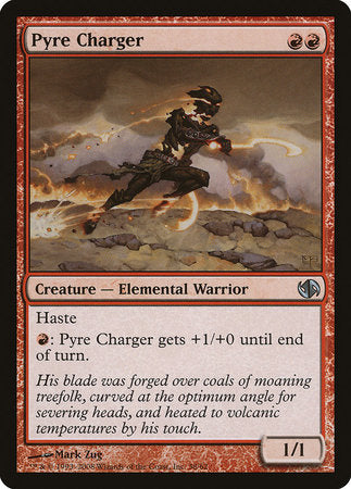 Pyre Charger [Duel Decks: Jace vs. Chandra] | Exor Games Bridgewater