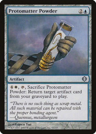 Protomatter Powder [Shards of Alara] | Exor Games Bridgewater